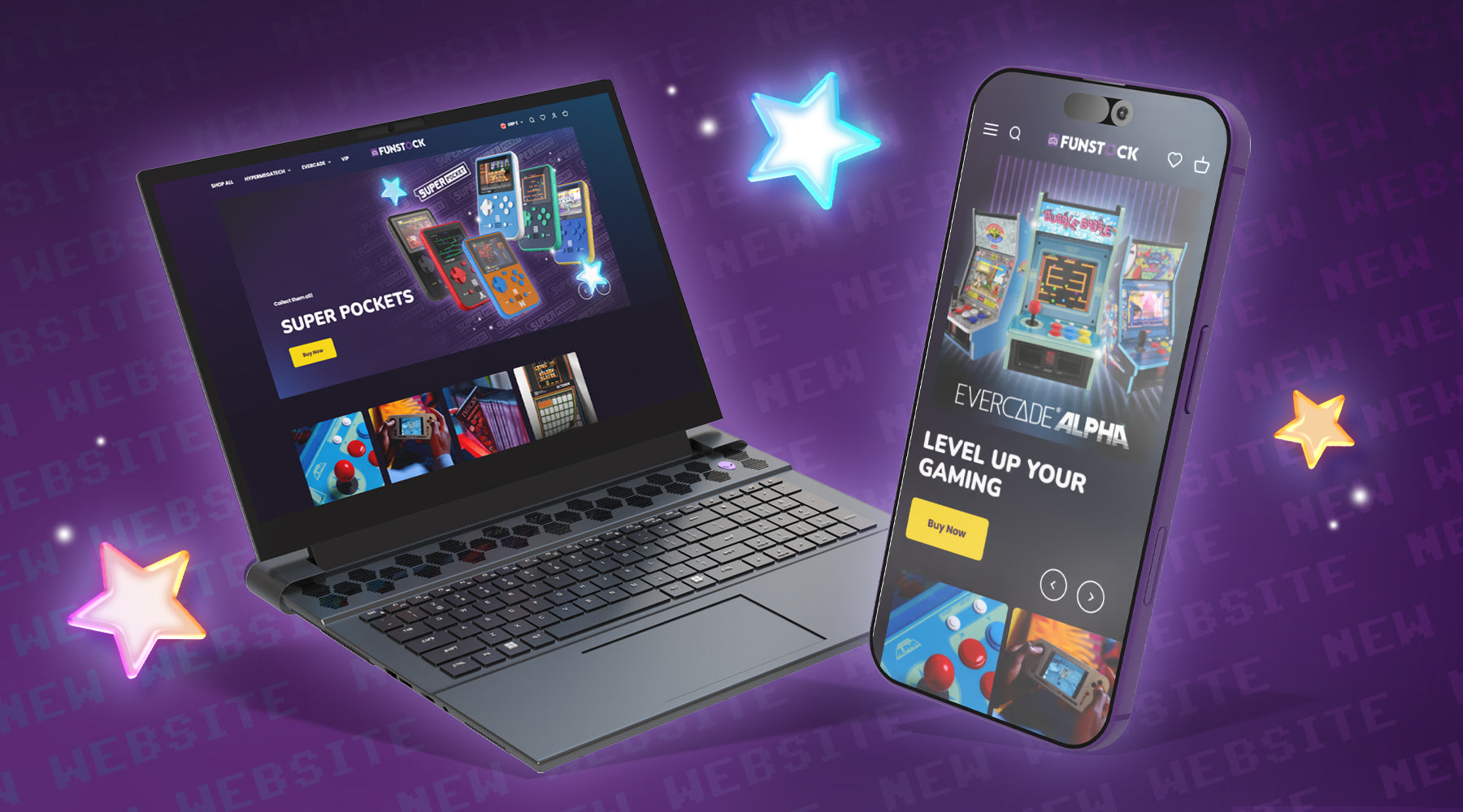 Welcome to the new Funstock Website!