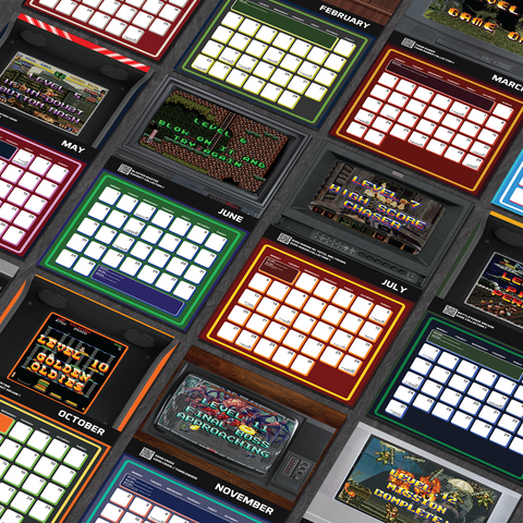Evercade Pixel Calendar