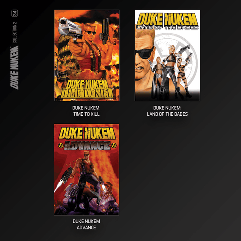 #34 Duke Nukem Collection 2 - Evercade Cartridge