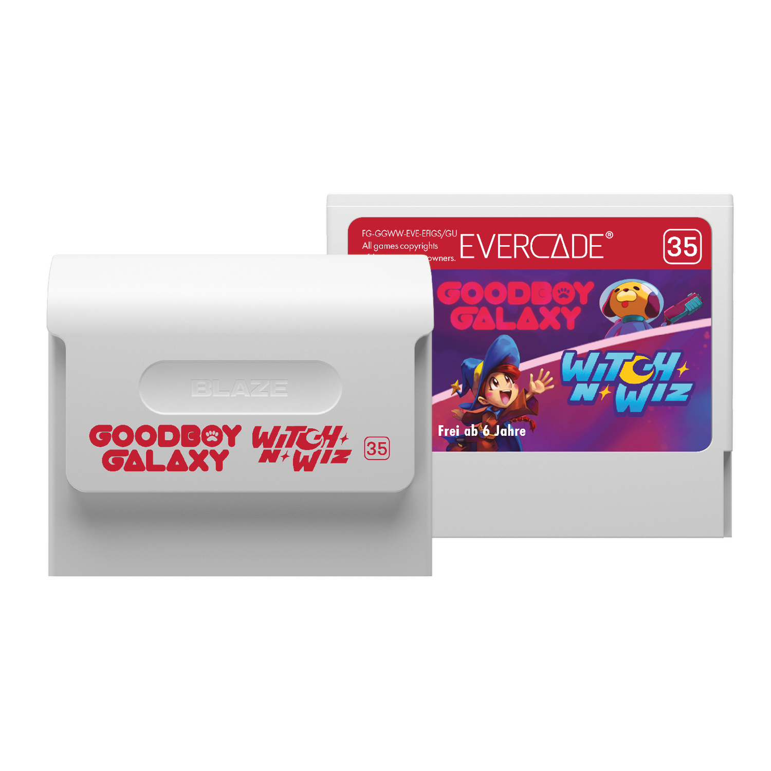 #35 - Goodboy Galaxy/Witch N' Wiz Dual Cart