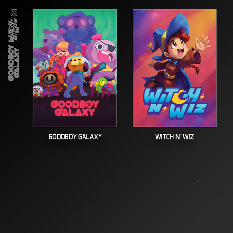 #35 - Goodboy Galaxy/Witch N' Wiz Dual Cart