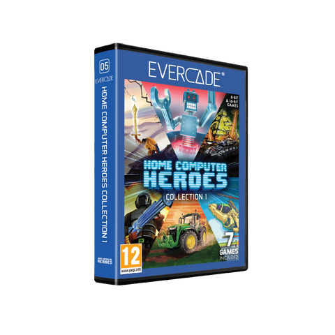 #C05 Home Computer Heroes Collection 1 - Evercade Cartridge