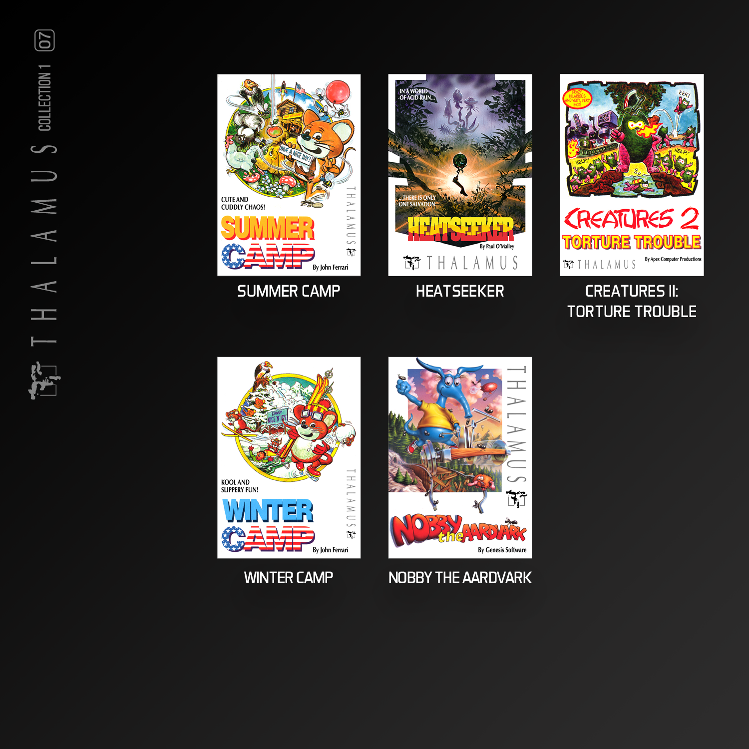 #C07 Thalamus Collection 1 - Evercade Cartridge