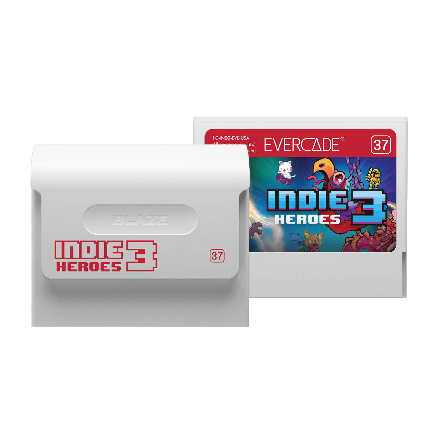 #37 Indie Heroes Collection 3 - Evercade Cartridge