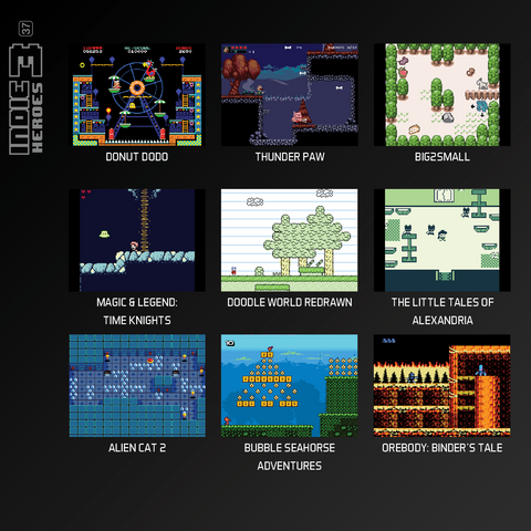 Indie Heroes Collection 3 and THEC64 Collection 3 Bundle