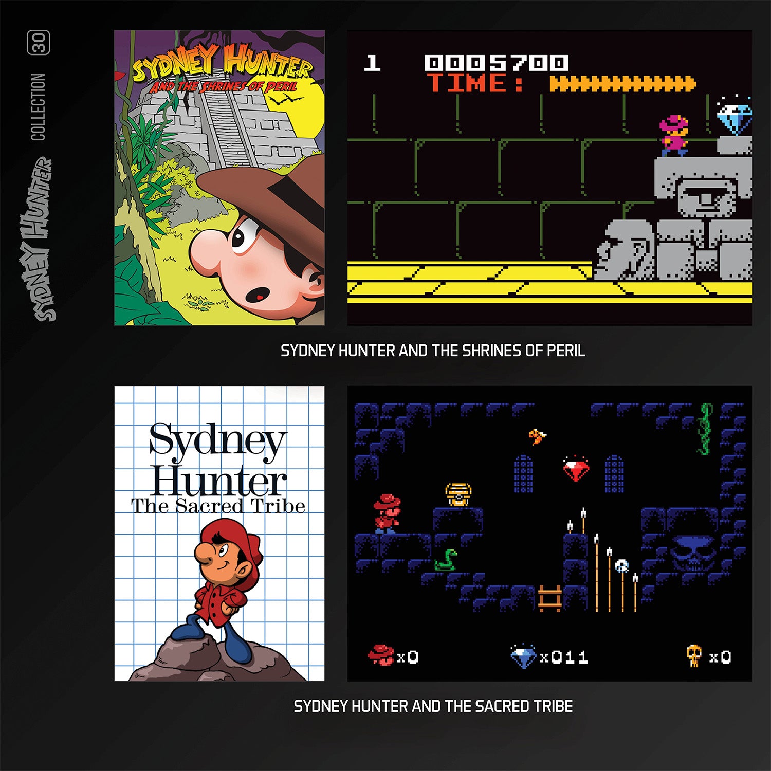 #30 Sydney Hunter Collection 1 - Evercade Cartridge