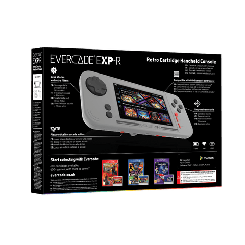 Evercade EXP-R Solo plus Cartridge Bundle