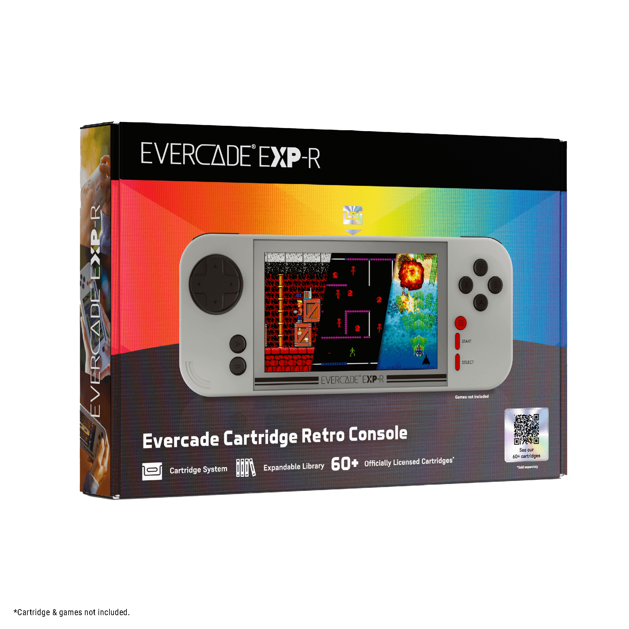 Evercade EXP-R Solo plus Cartridge Bundle
