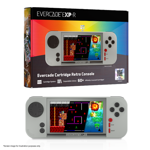 Evercade EXP-R Solo plus Cartridge Bundle