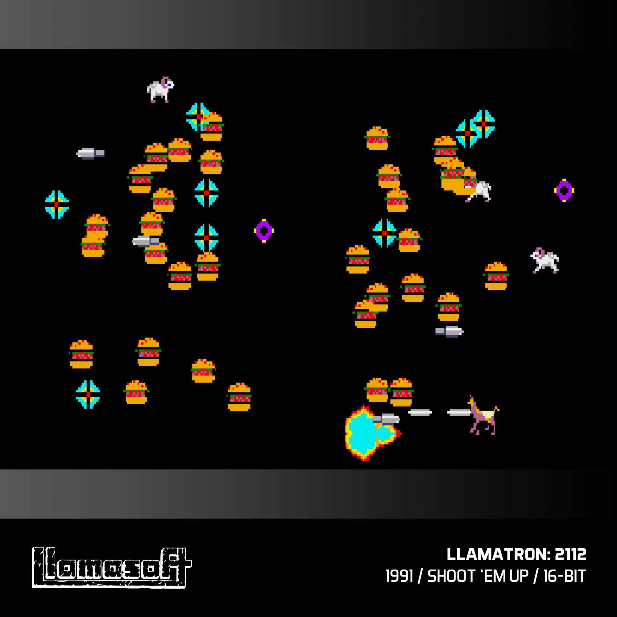 #10 The Llamasoft Collection - Evercade Cartridge