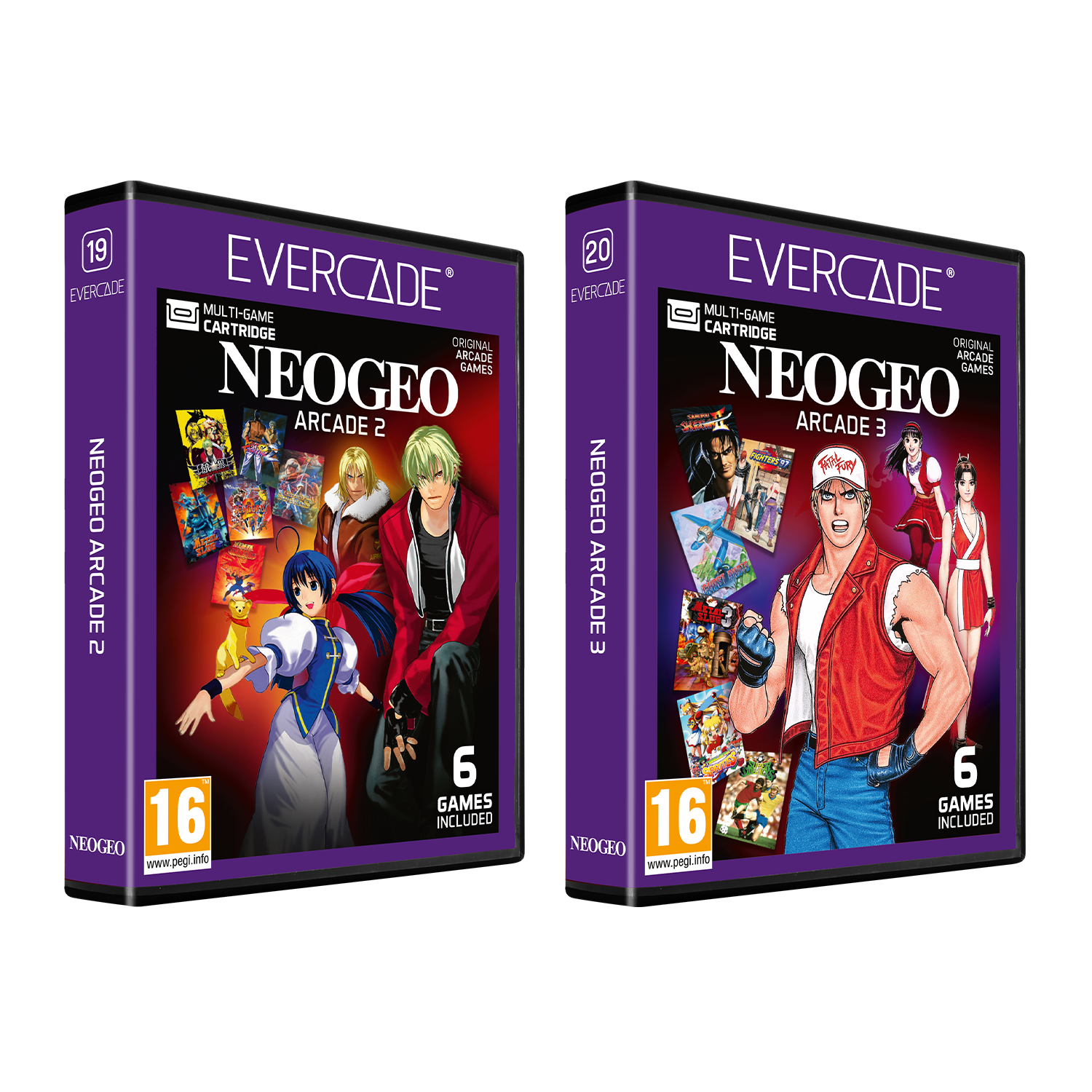 NEOGEO Arcade 2 and 3 Double Pack