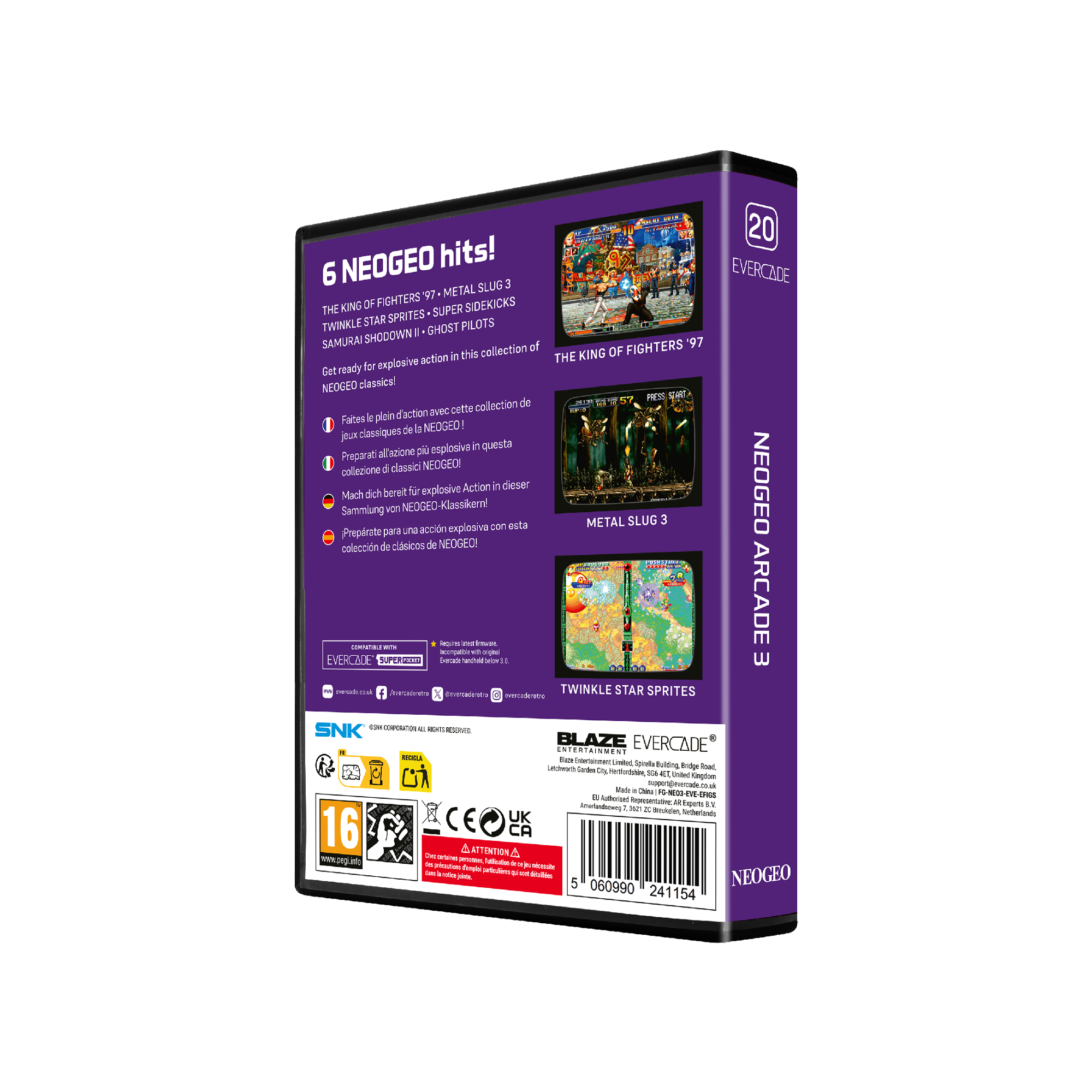 NEOGEO Arcade 2 and 3 Cartridge Bundle