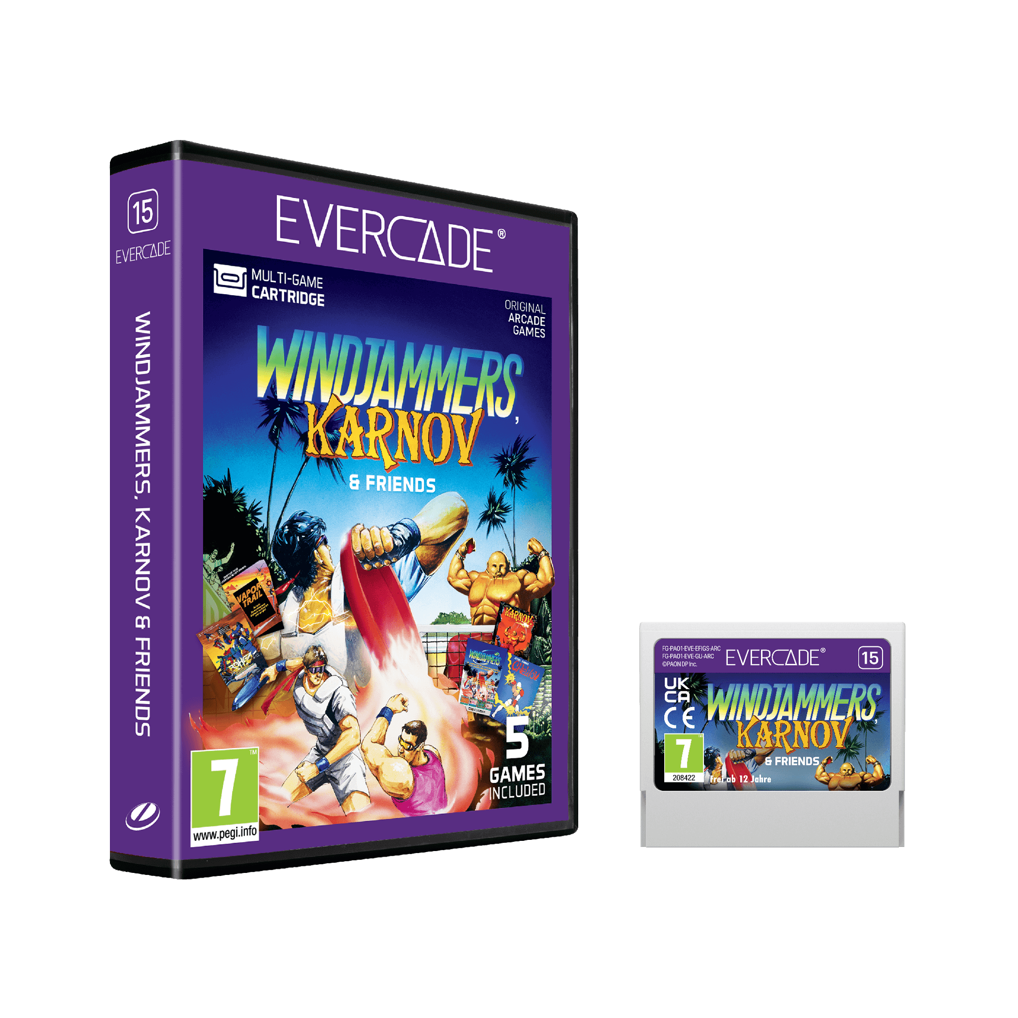 #15 Windjammers, Karnov and Friends