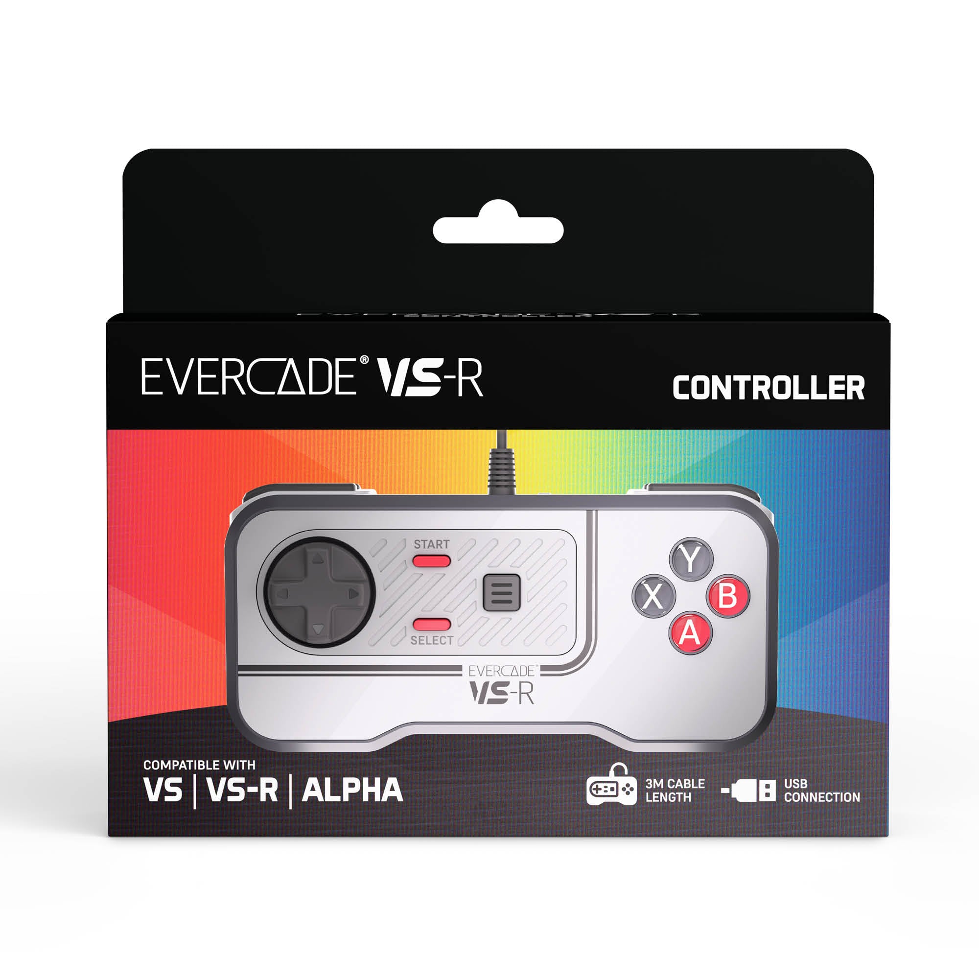 Evercade VS-R  Wired Controller - Classic Retro