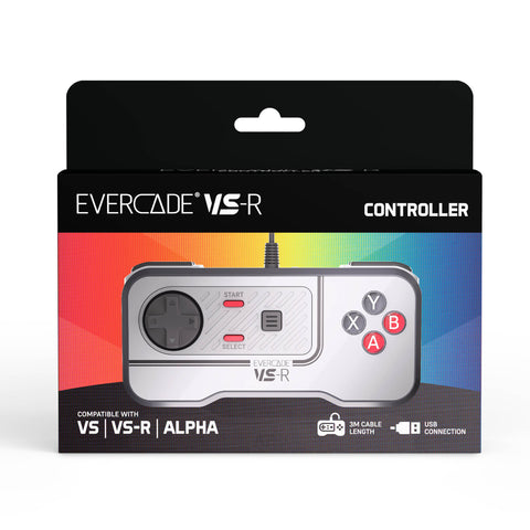 Evercade VS-R  Wired Controller - Classic Retro