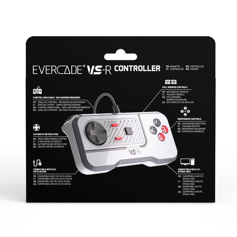 Evercade VS-R  Wired Controller - Classic Retro