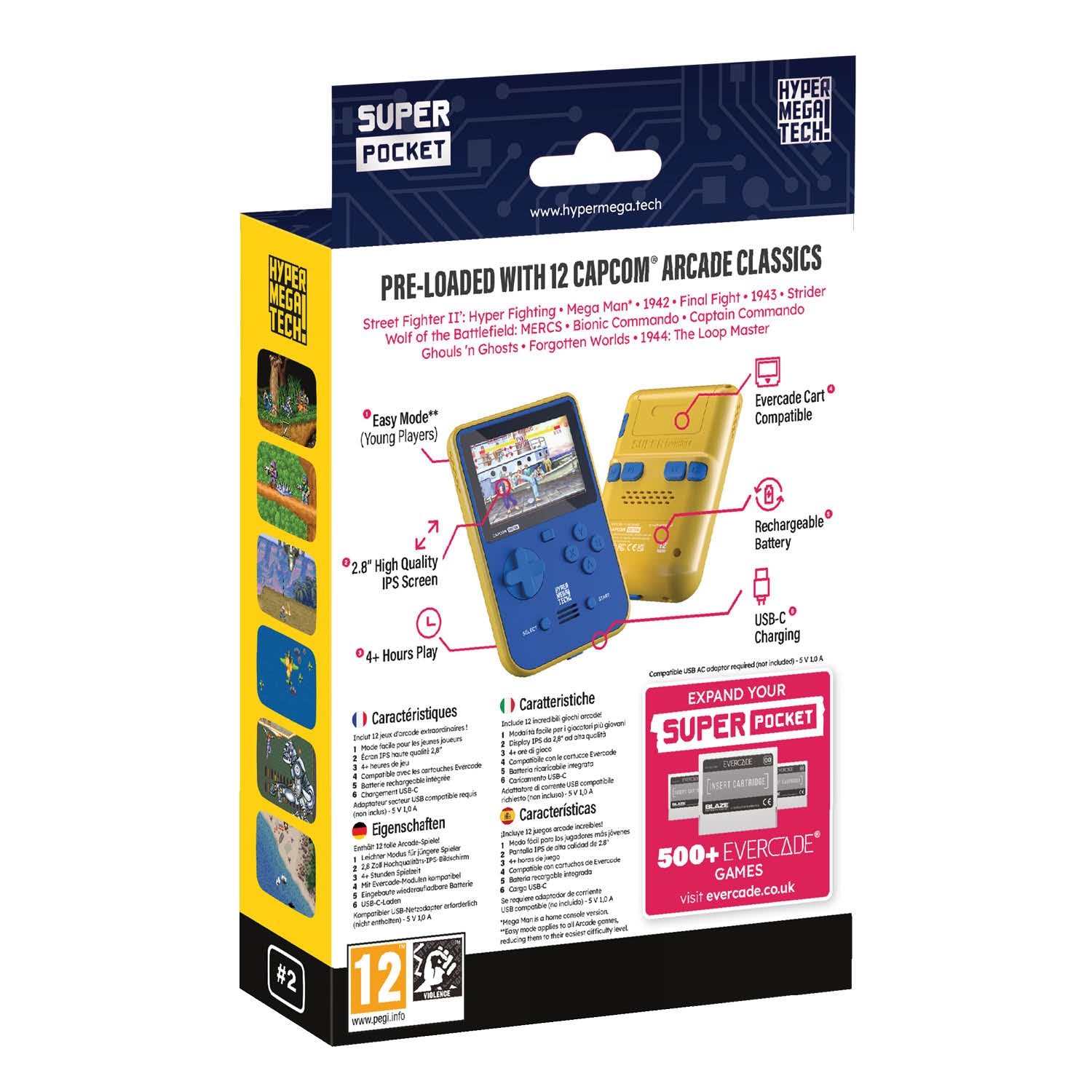 HyperMegaTech! Capcom Super Pocket