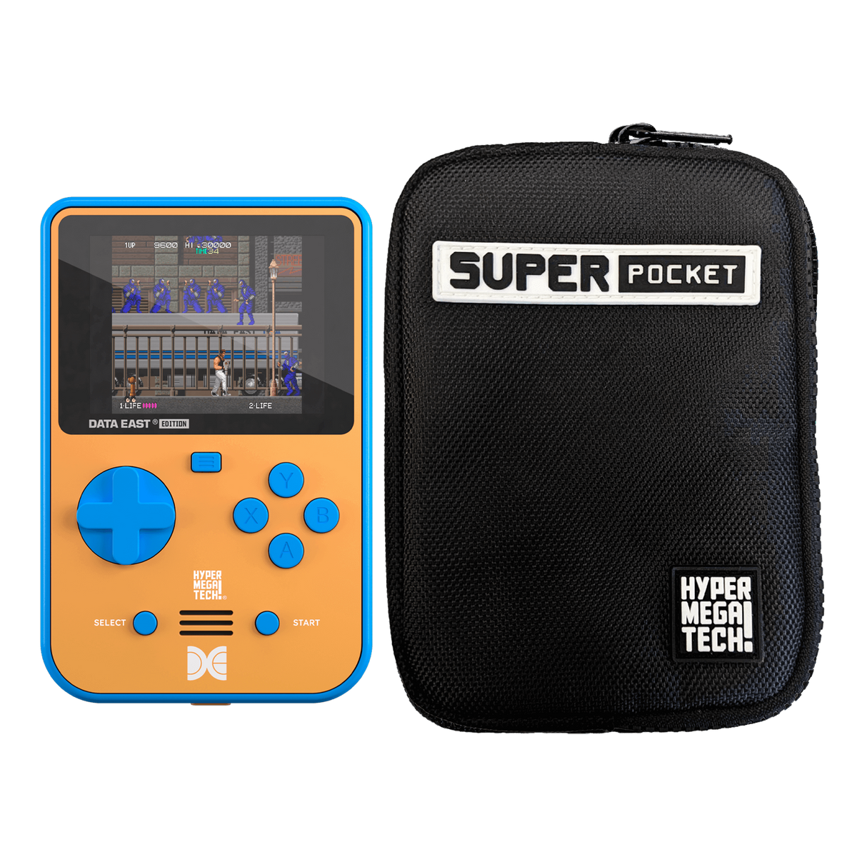 HyperMegaTech! Data East Super Pocket Case Bundle