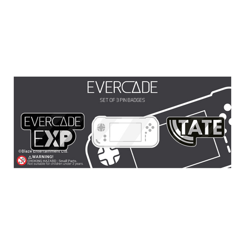 Evercade EXP Pin Badge Set
