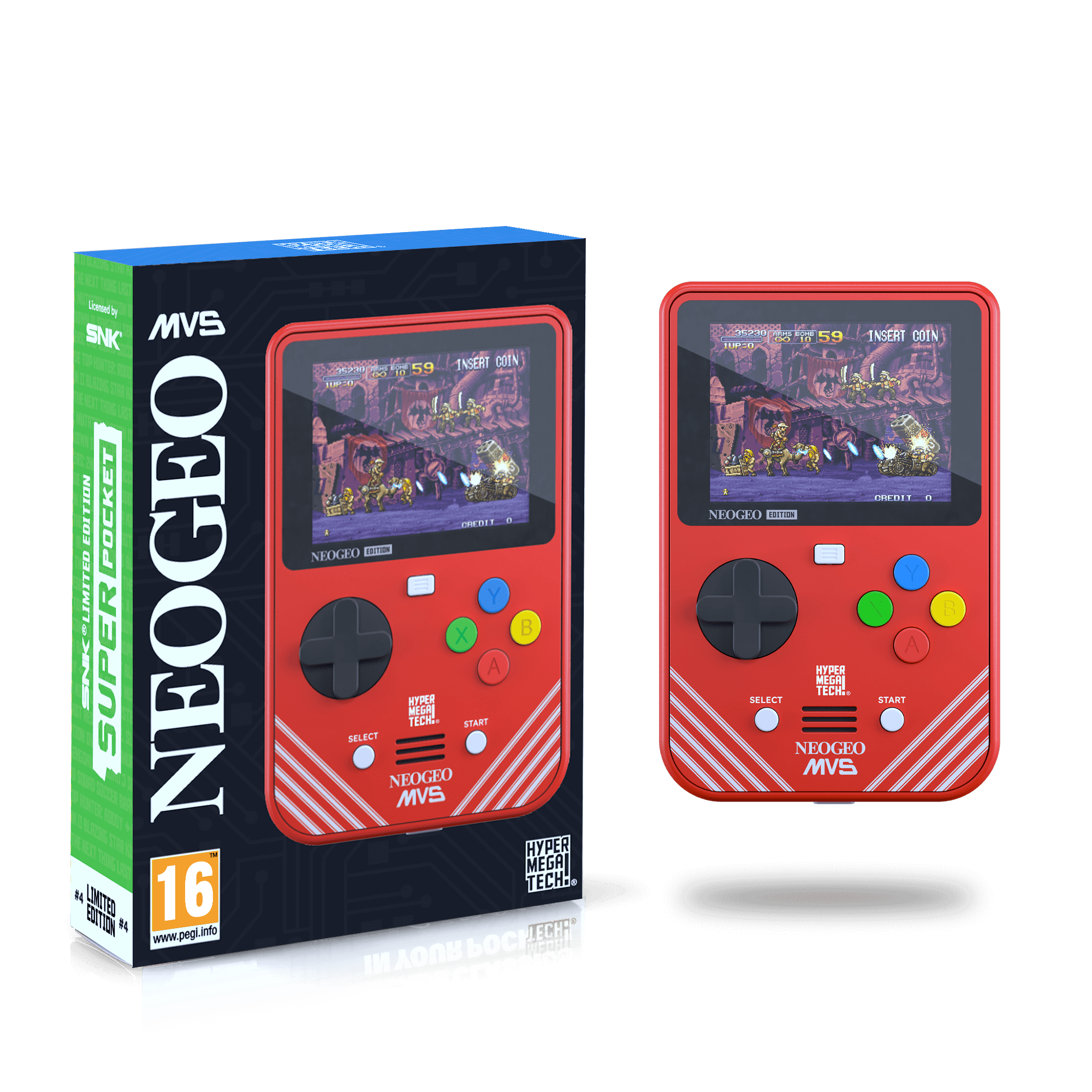HyperMegaTech! NEOGEO Limited Edition Super Pocket