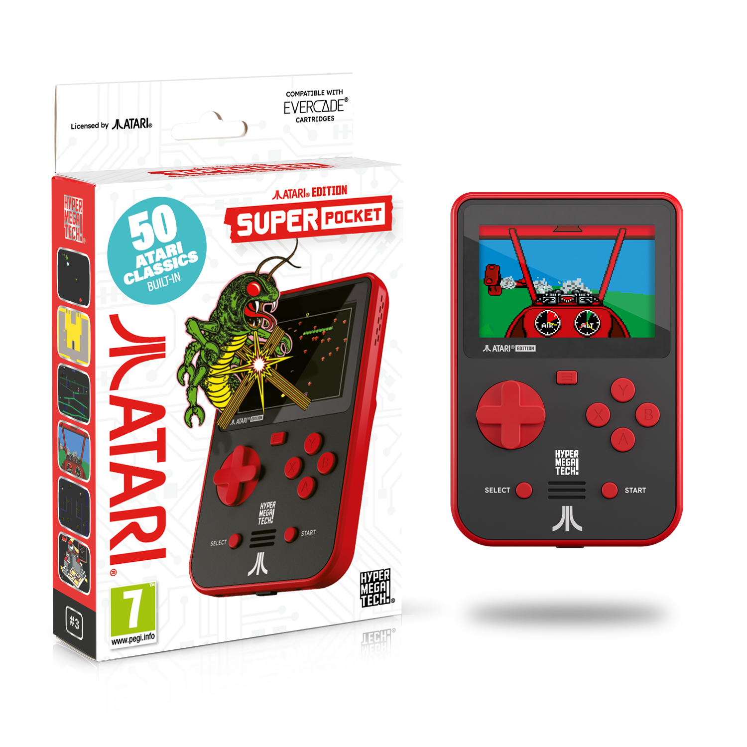 HyperMegaTech! Atari Super Pocket