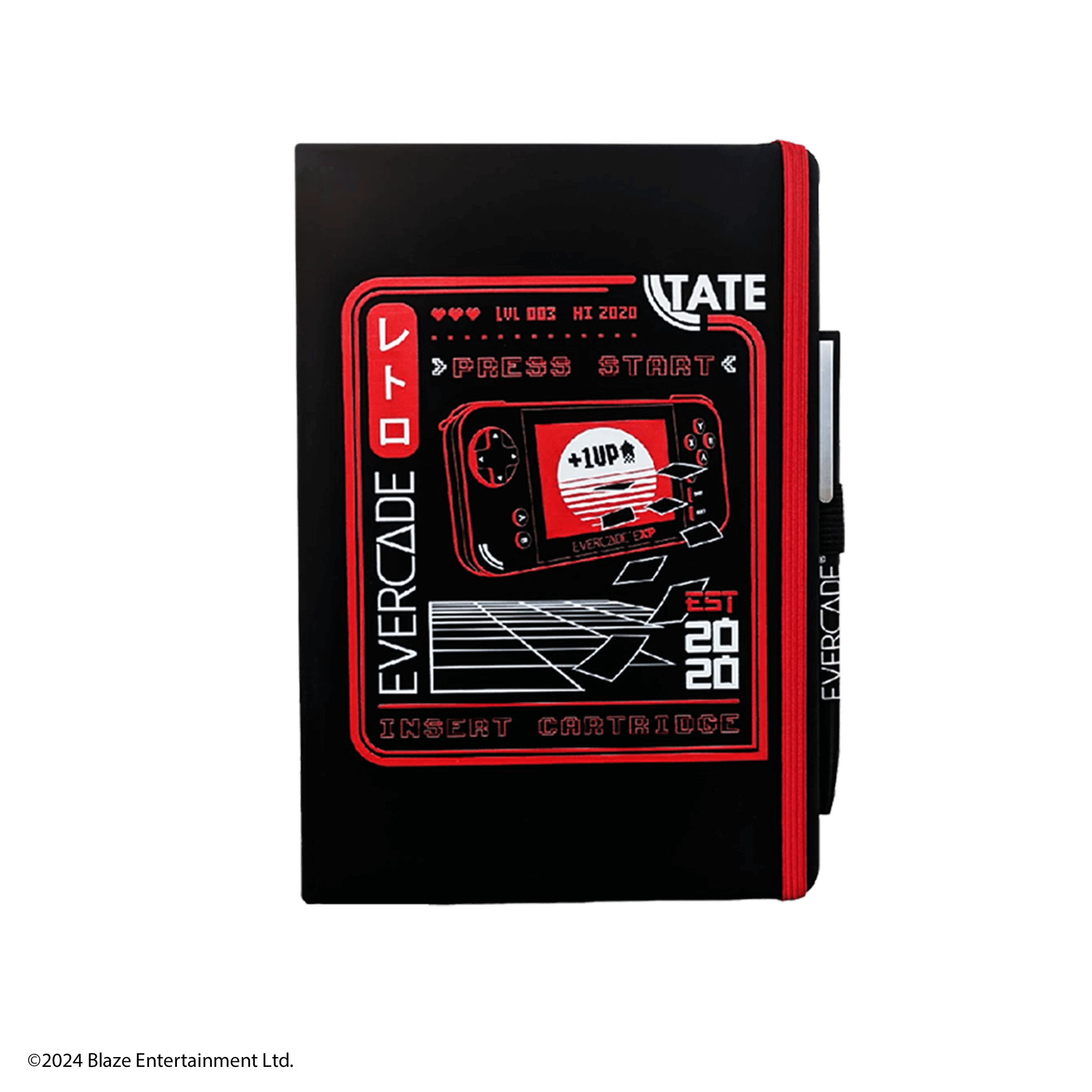 Evercade Tate Notebook and Pen Set