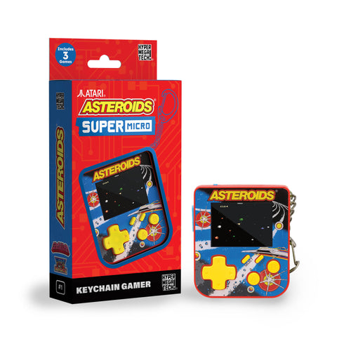 Super Micro Asteroids Keychain Gamer