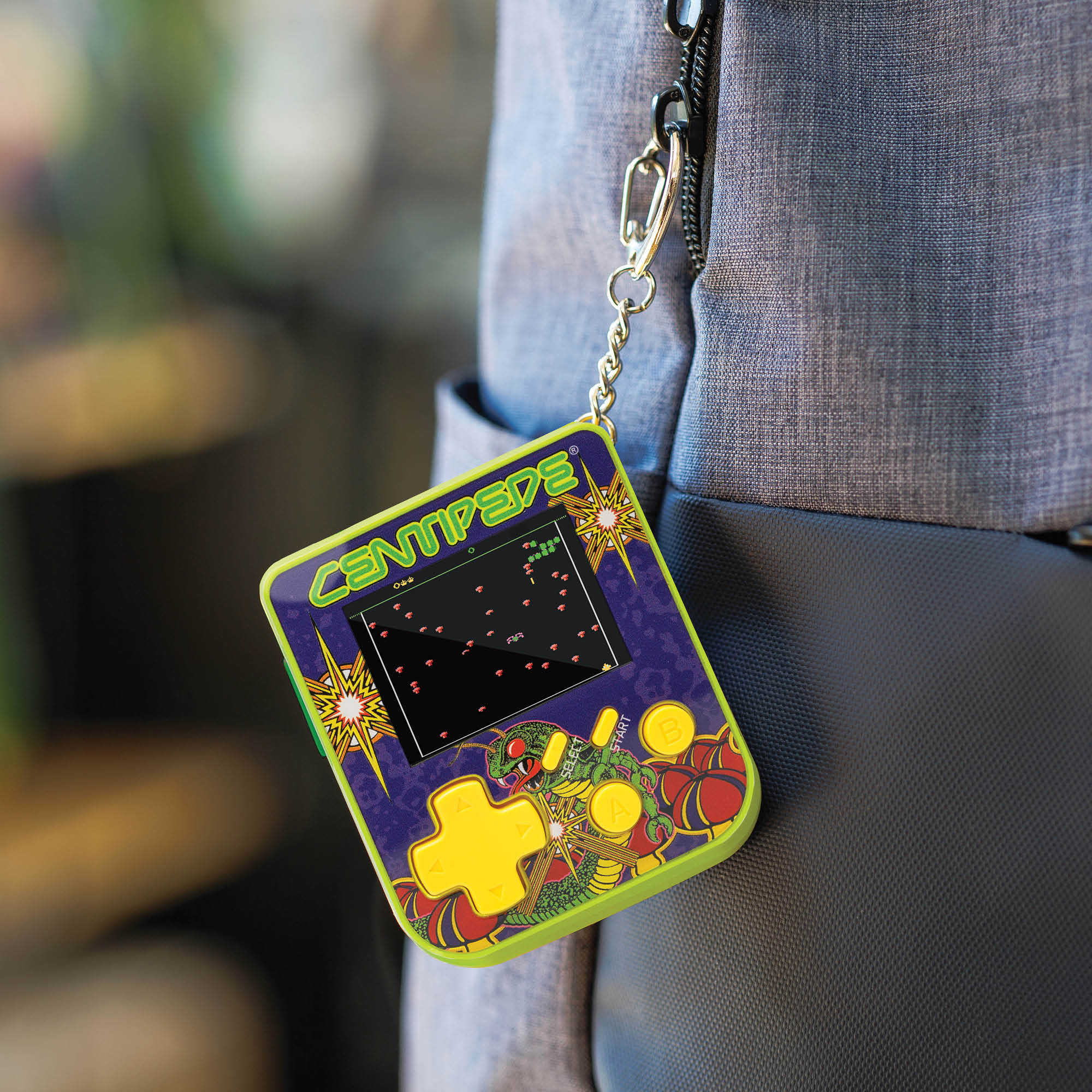 Super Micro Centipede Keychain Gamer