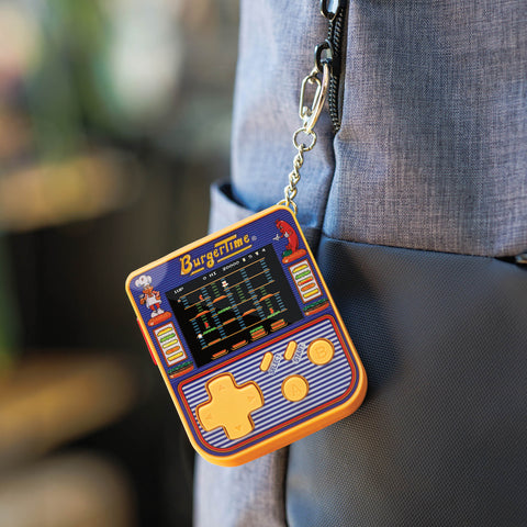 Super Micro Burgertime Keychain Gamer