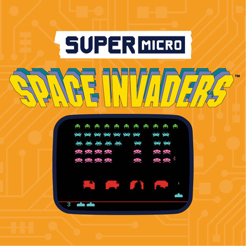 Super Micro Space Invaders Keychain Gamer