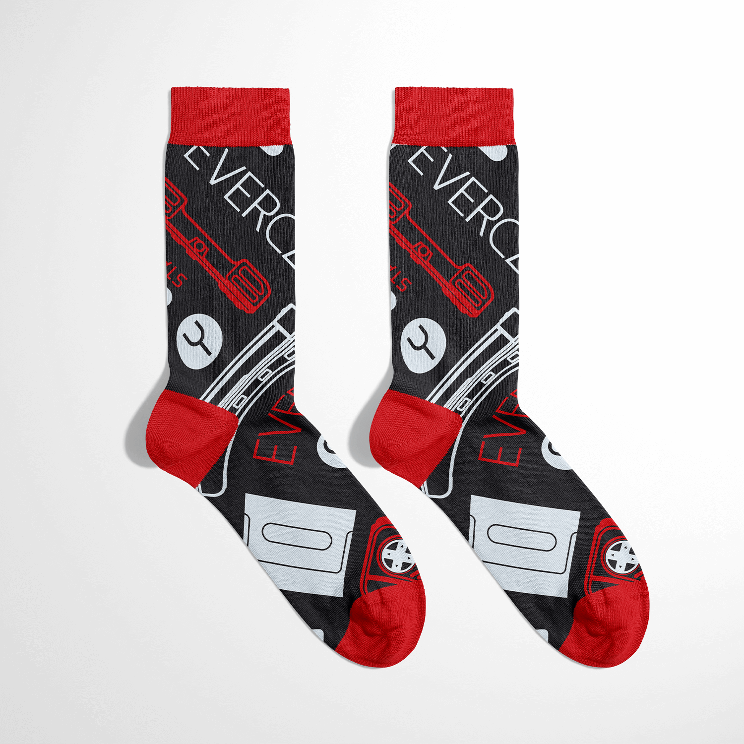 Evercade Black Socks