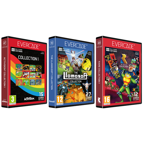 The Llamasoft, Activision 1 and Rare Collection 1 Triple Pack