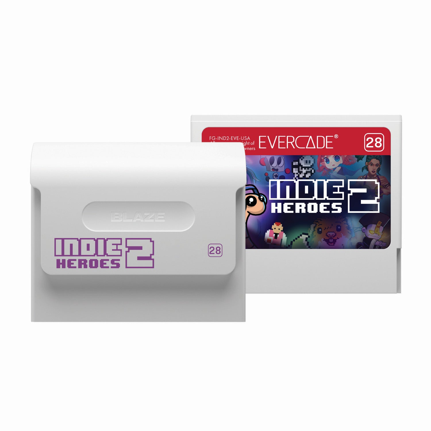 #28 Indie Heroes Collection 2 - Evercade Cartridge