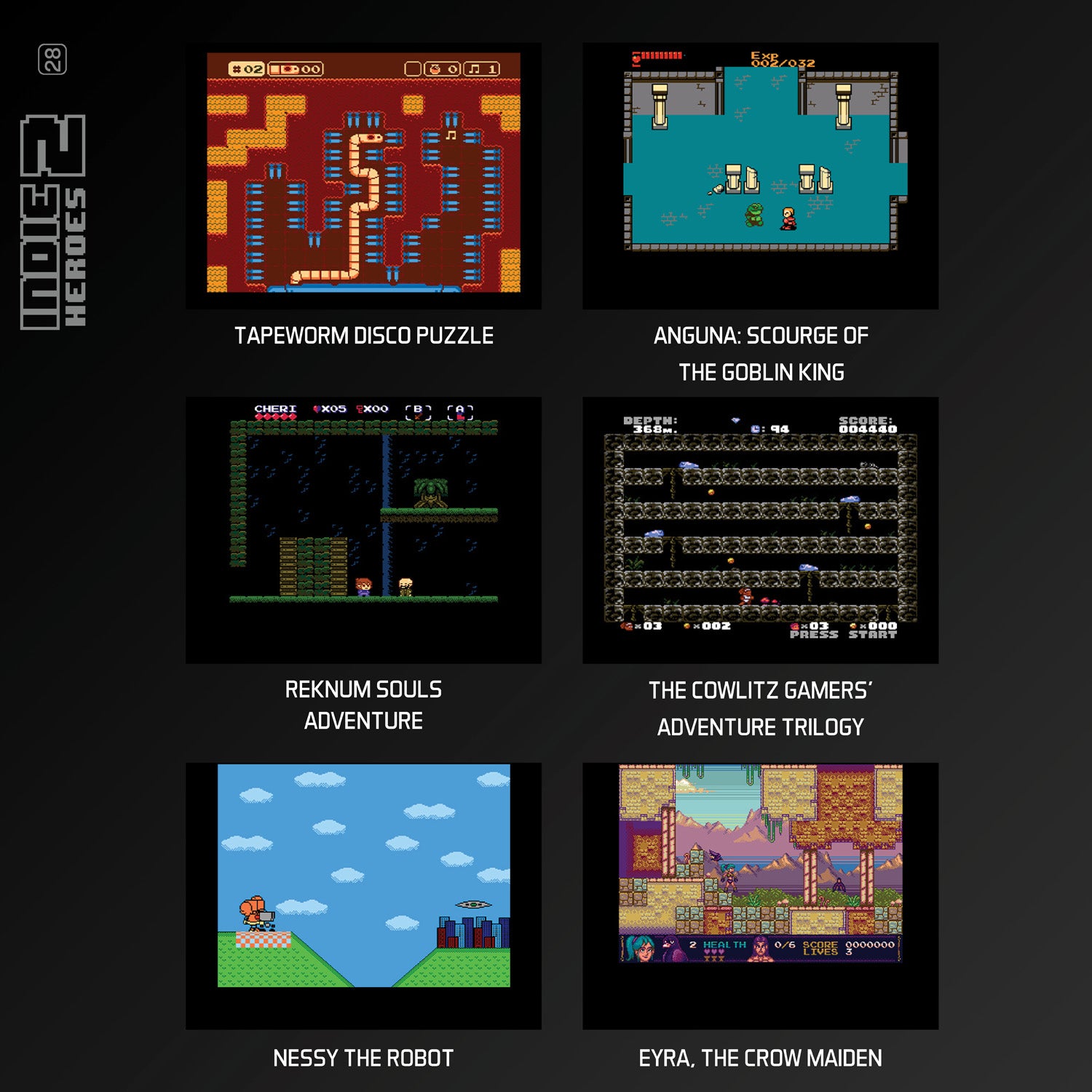 #28 Indie Heroes Collection 2 - Evercade Cartridge
