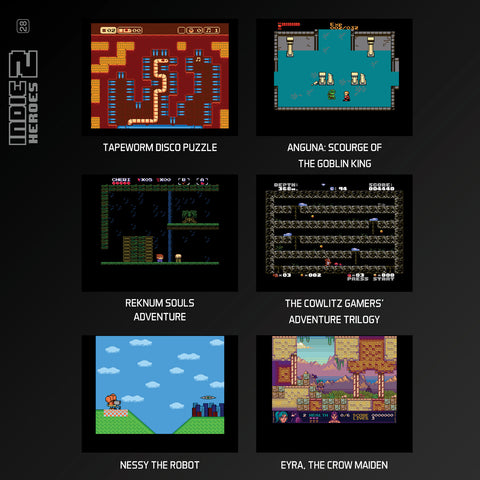 #28 Indie Heroes Collection 2 - Evercade Cartridge