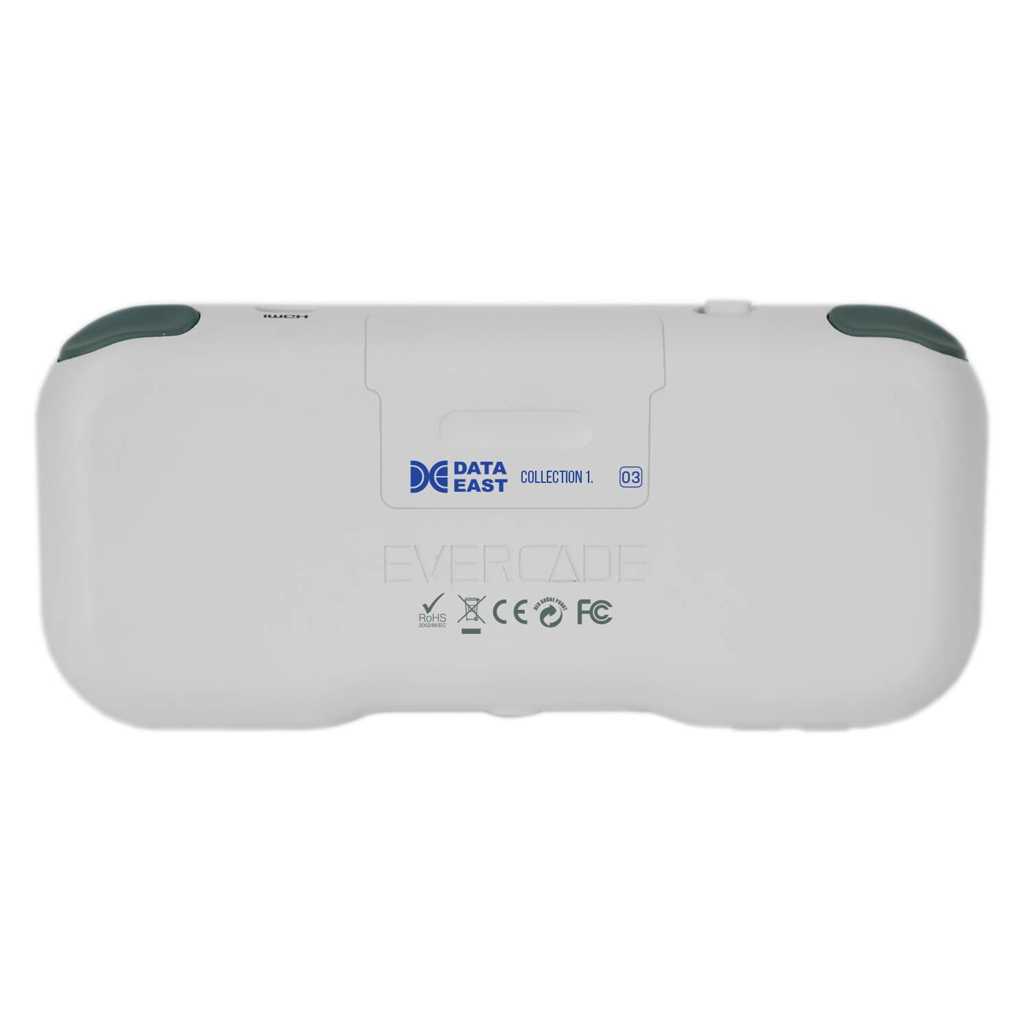 evercade data east collection 1 cartridge inside console