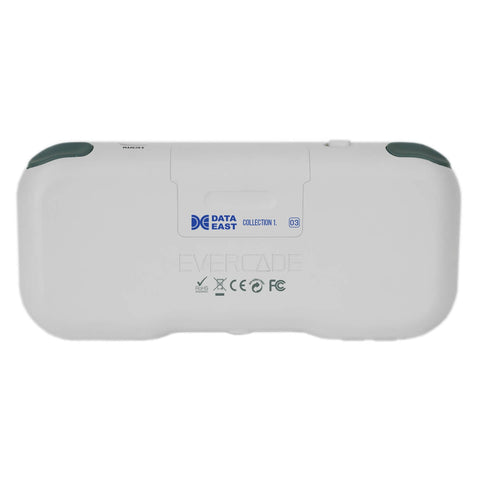 evercade data east collection 1 cartridge inside console