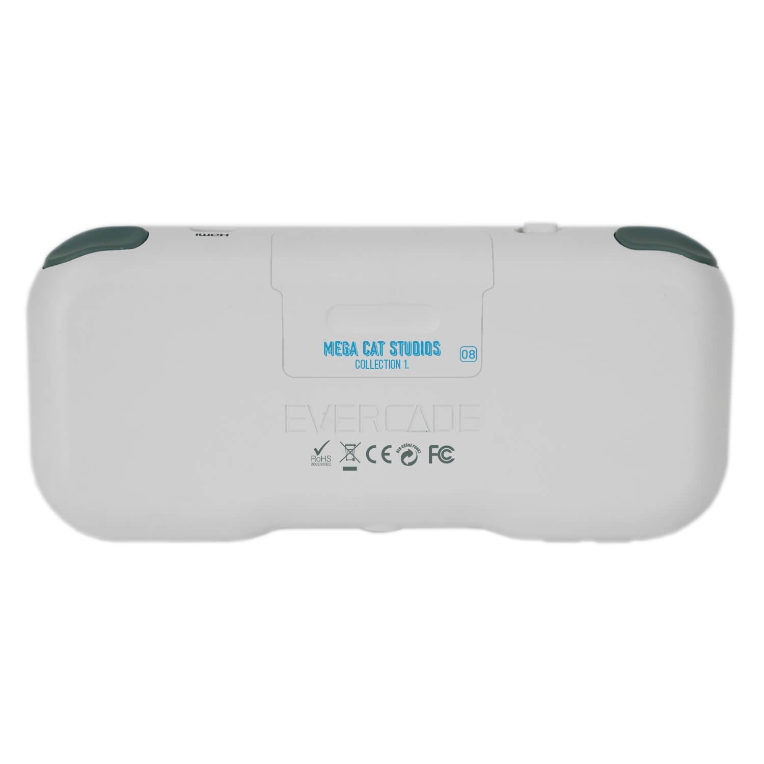mega cat studios collection 1 evercade cartridge inside console