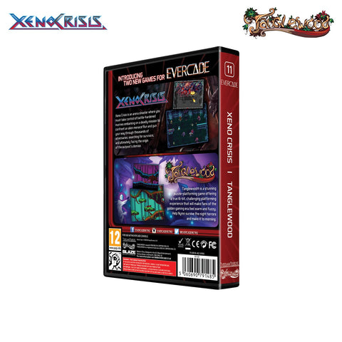 #11 Xeno Crisis & Tanglewood Dual Game - Evercade Cartridge