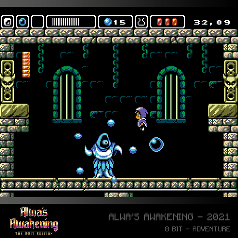 #27 Alwa’s Awakening/Cathedral Dual Cartridge – Evercade Cartridge