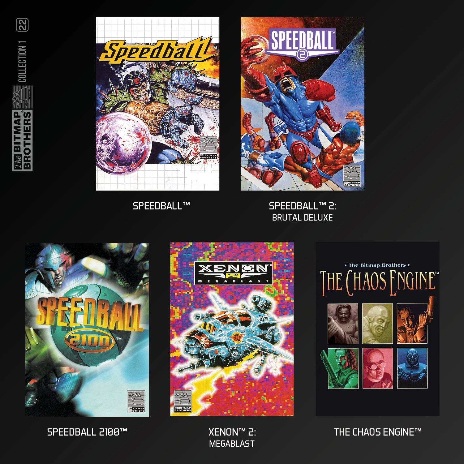 #22 Bitmap Brothers Collection 1 - Evercade Cartridge