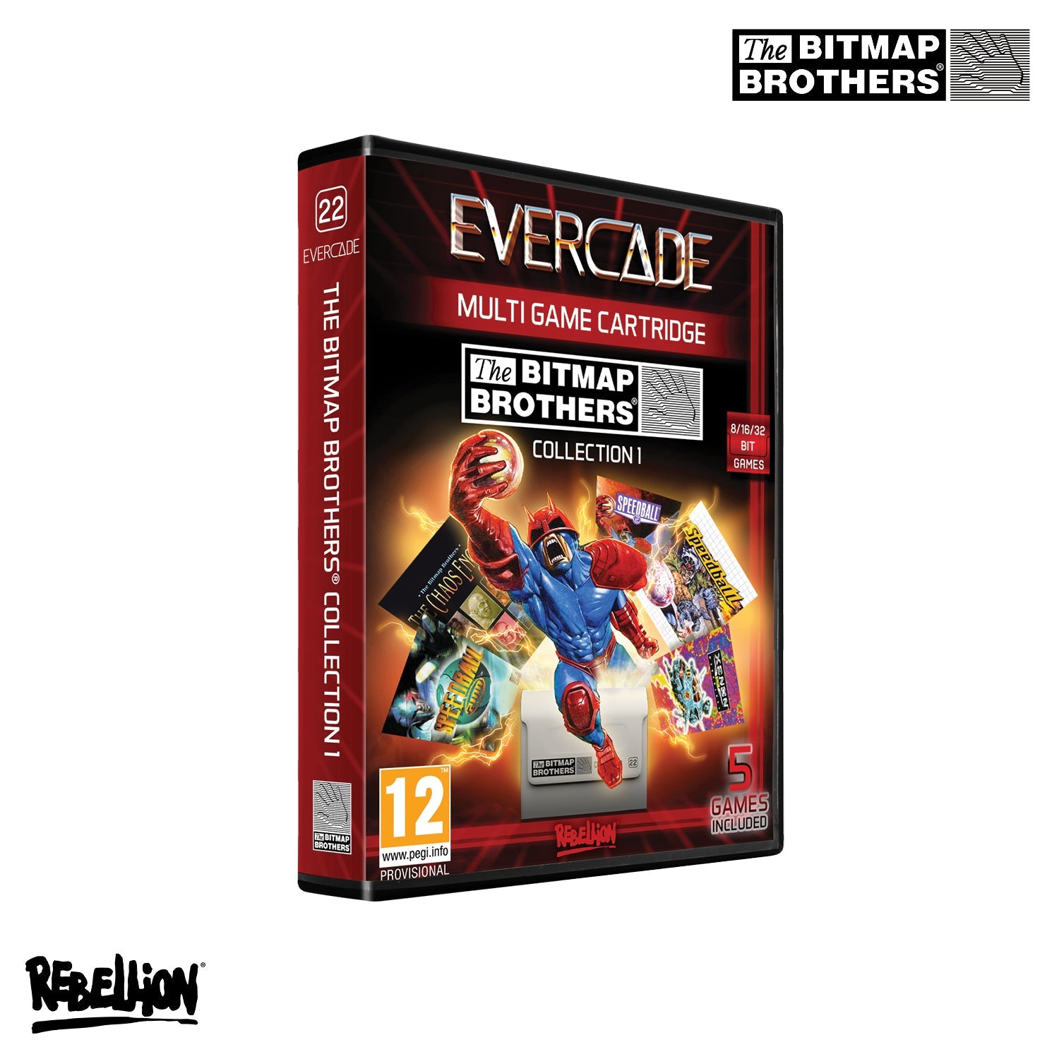 #22 Bitmap Brothers Collection 1 - Evercade Cartridge