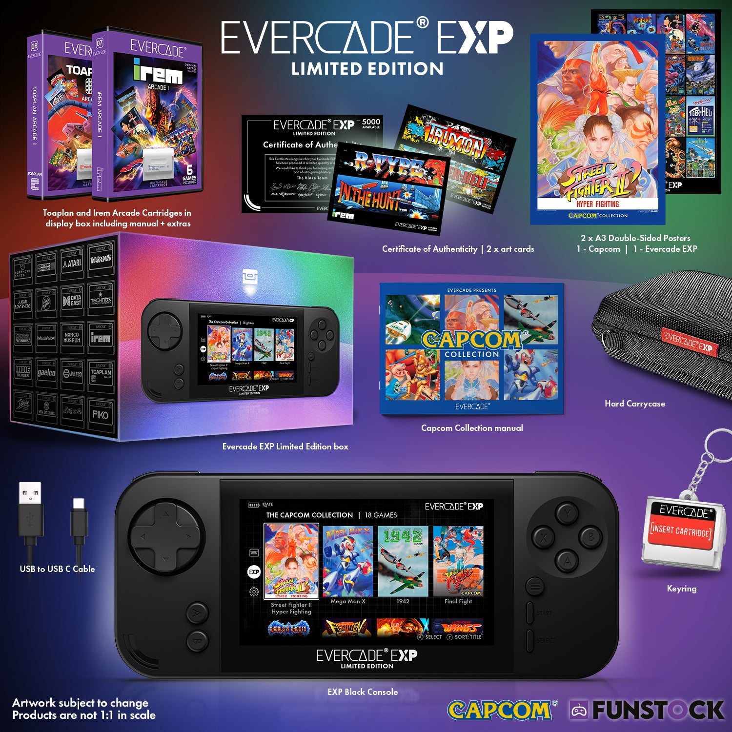 Evercade EXP Black Limited Edition