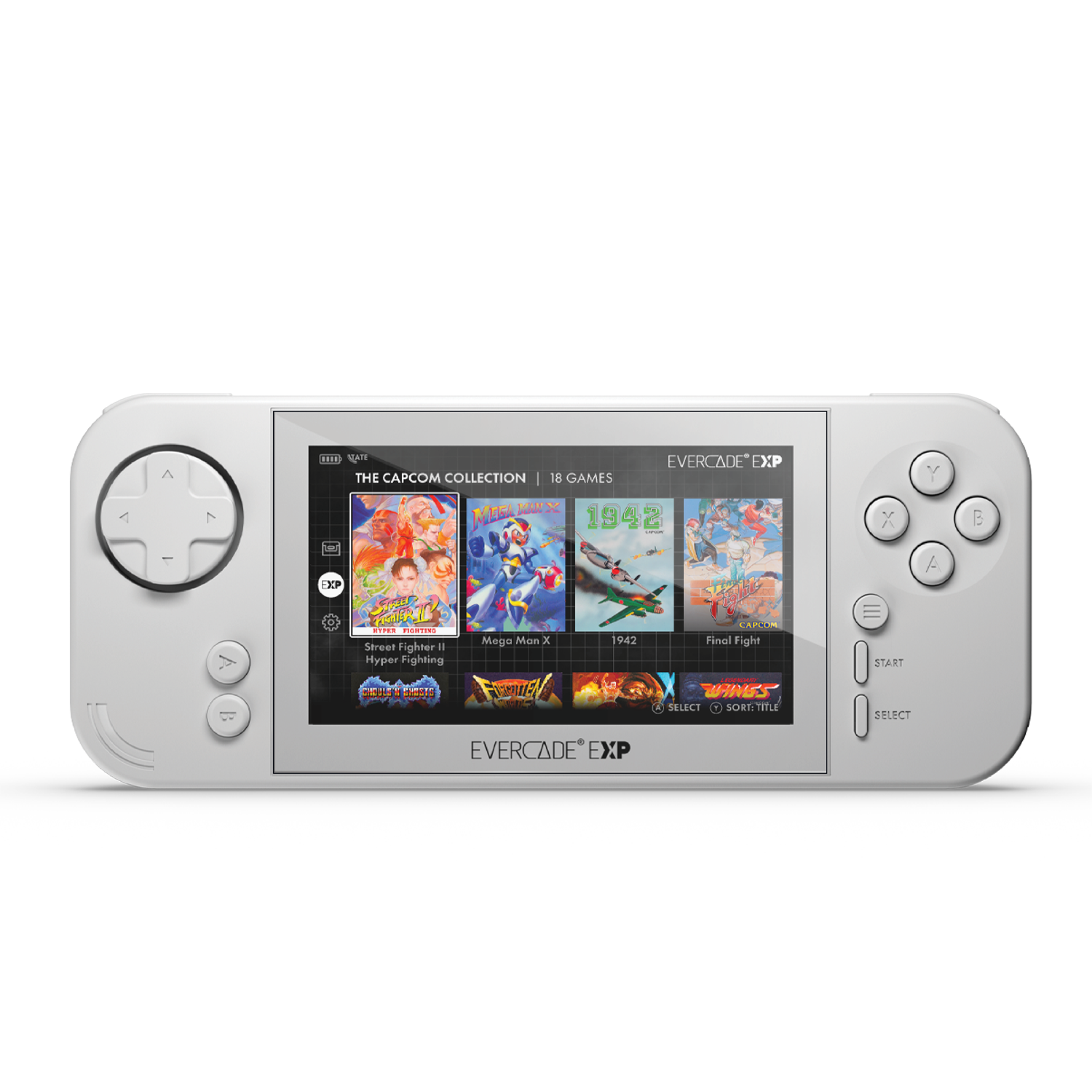 Evercade EXP Tempered Glass Screen Protector Kit