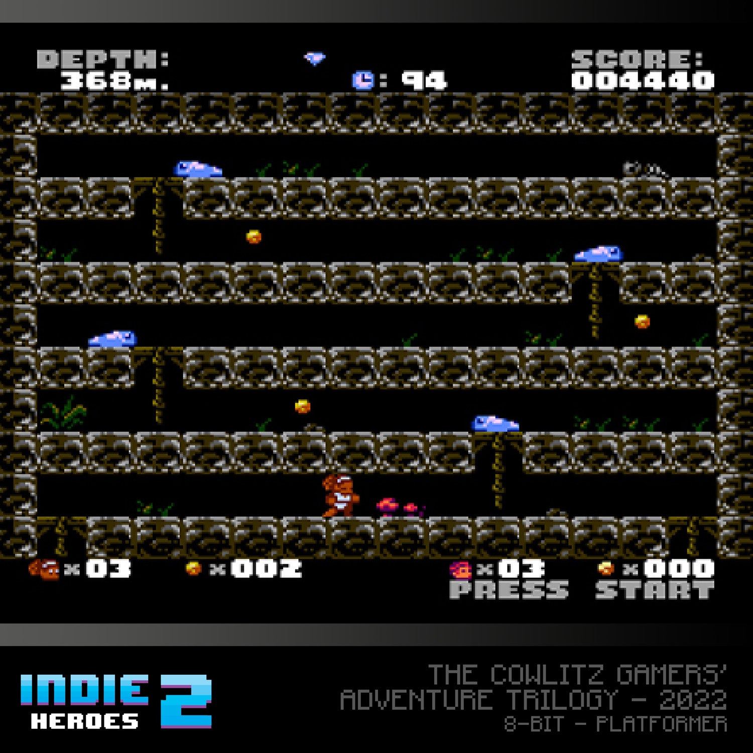 #28 Indie Heroes Collection 2 - Evercade Cartridge