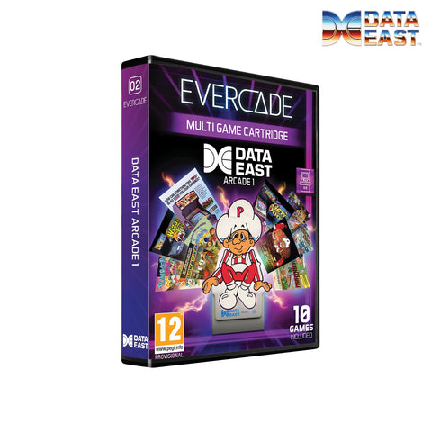 #02 Data East Arcade 1 - Evercade Cartridge