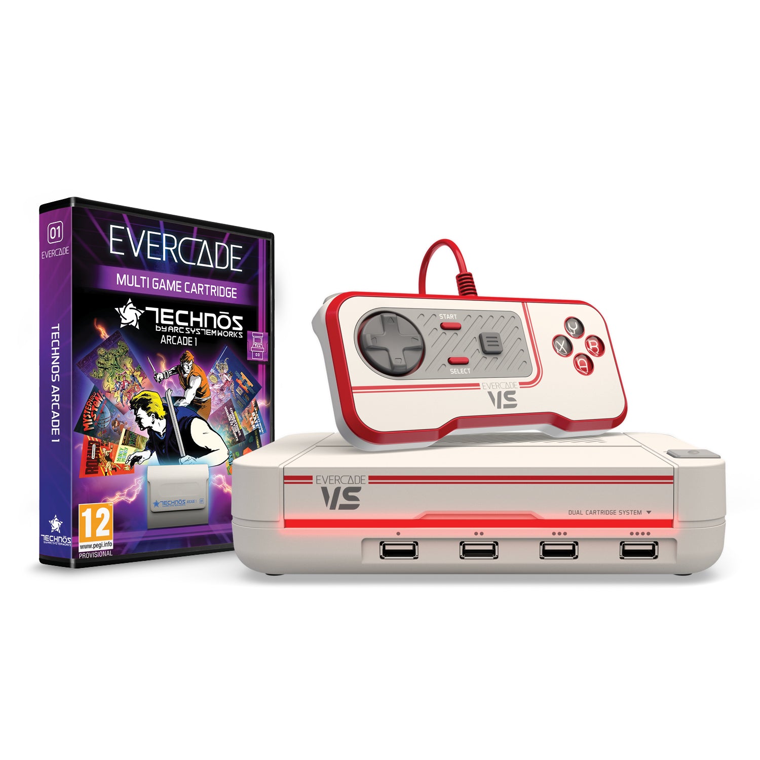 Evercade VS Starter Pack - Exclusive Funstock Bundle
