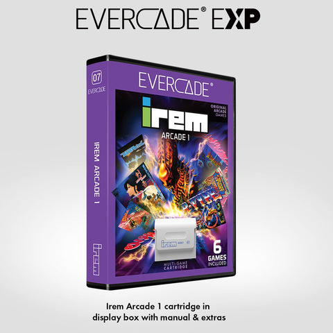 Evercade EXP White Edition with Exclusive Keyring
