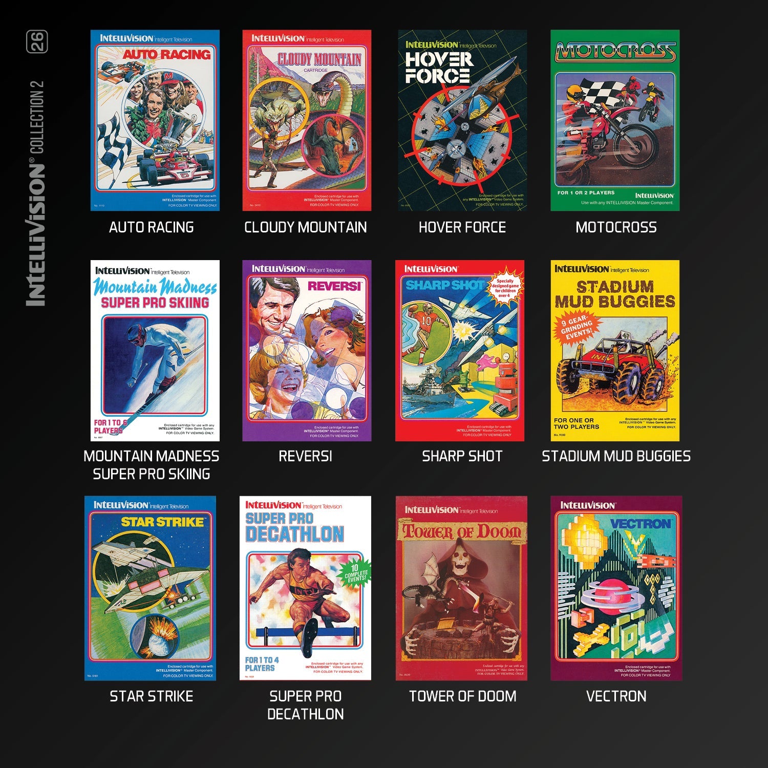 #26 Intellivision Collection 2 - Evercade Cartridge