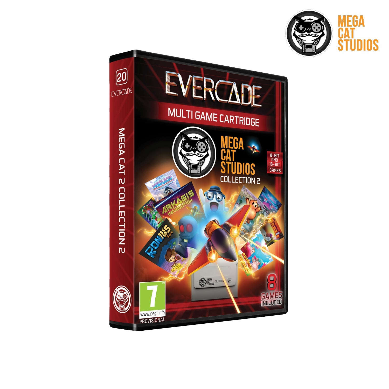 #20 Mega Cat Studios Collection 2 - Evercade Cartridge